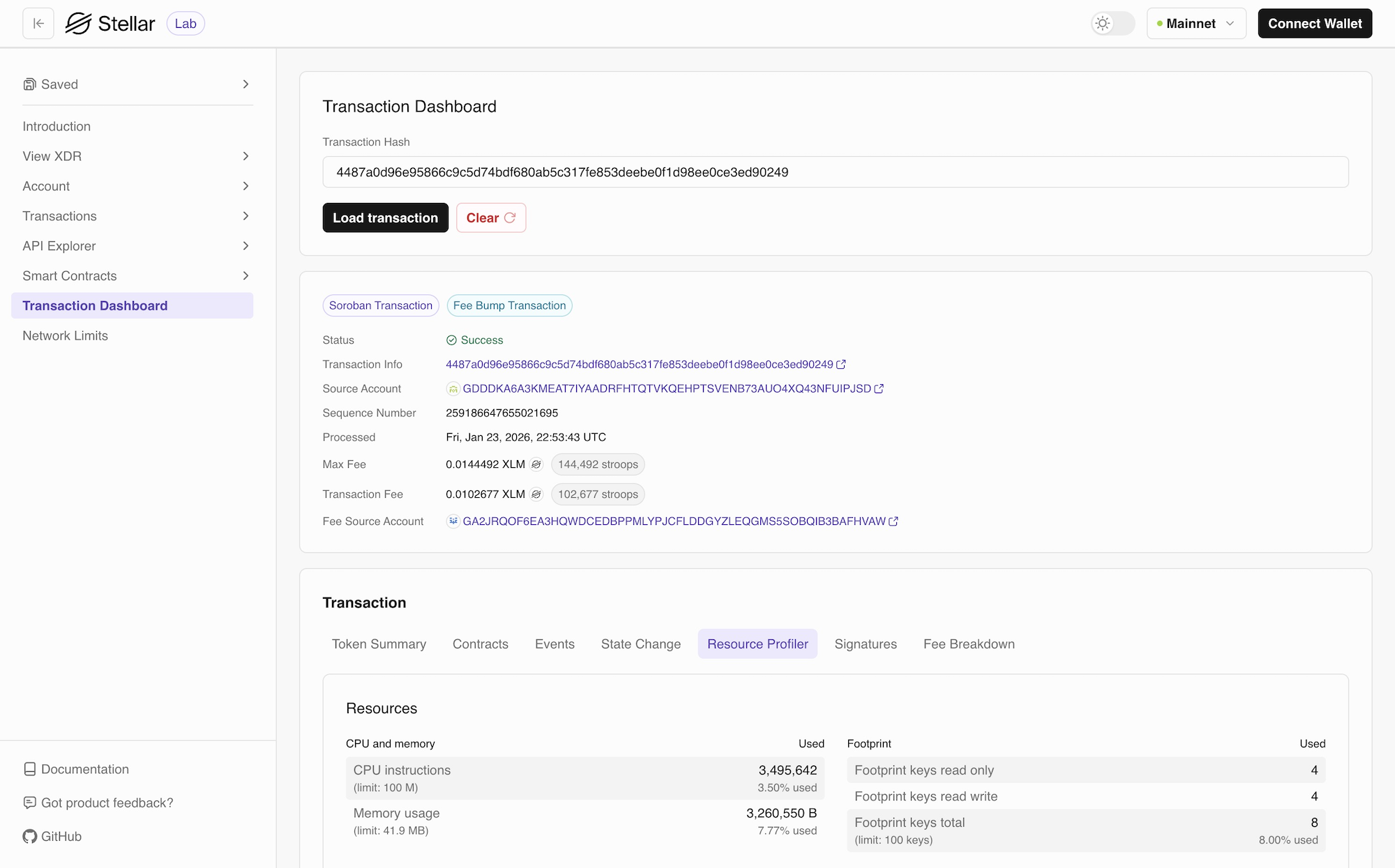 Lab: Transaction Dashboard