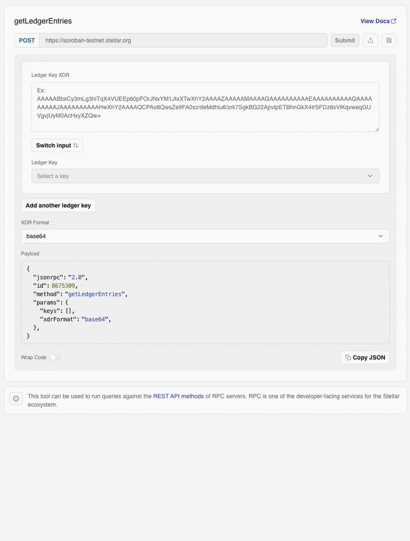 Lab: getledgerentries